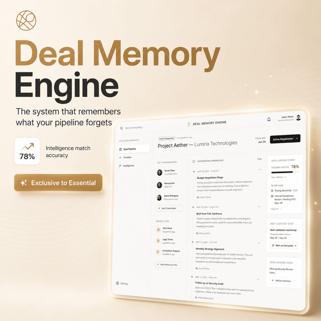 Deal Memory Engine